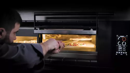 Piec jednokomorowy X100 z okapem i komorą rozrostu H=800mm | Moretti Forni, SerieX, MFX100ML 4