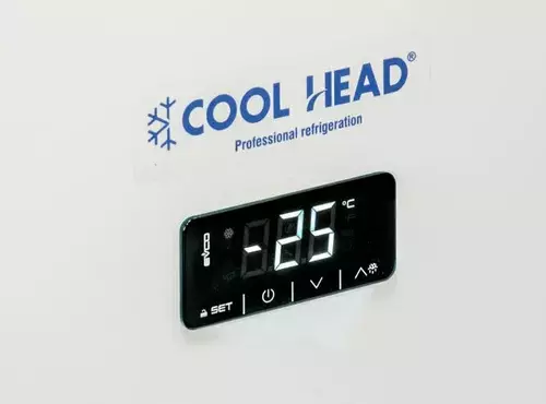Szafa mroźnicza ze stali nierdzewnej | CoolHead, GET688S 2