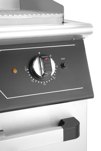 Grill elektryczny nastawny z szafką Perfecta (płyta 1/3 ryflowana + 2/3 gładka), szer. 700 mm | Grafen, GREG43C 4