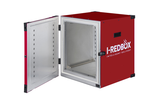I-REDBOX Innowacyjny, podgrzewany box do dostawy pizzy | GiMetal, I-REDBOX3339 4