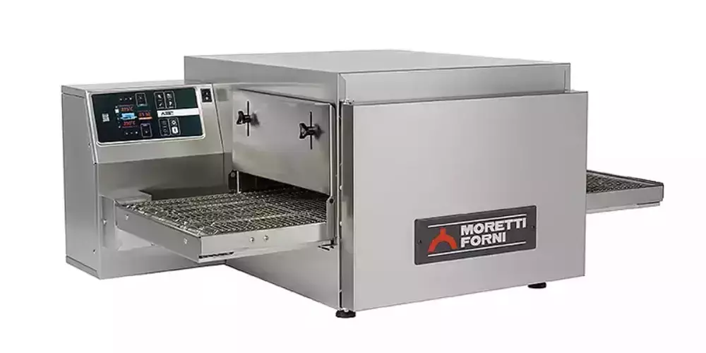 Gazowy piec taśmowy T64 1 komora | Moretti Forni, MFMT64G 1