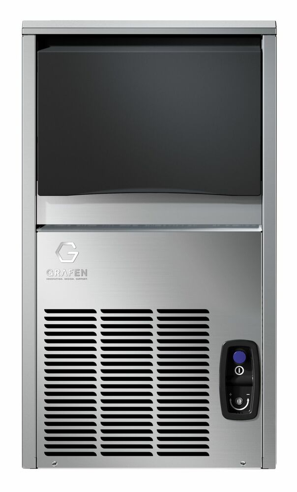 Kostkarka do lodu Grafen, chłodzenie wodą 21 kg / dobę | GR271087 1