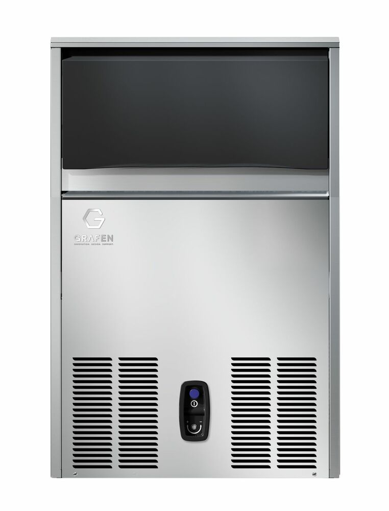 Kostkarka do lodu Grafen, chłodzenie wodą 54 kg / dobę | GR271094 1
