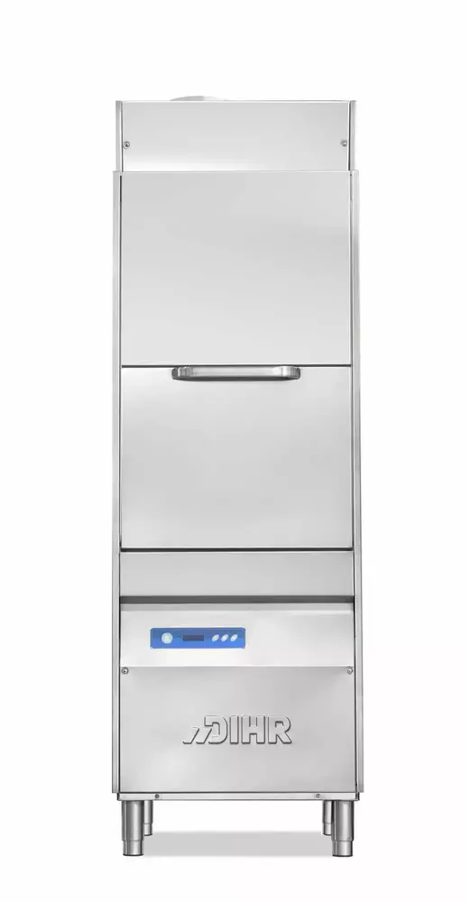 Zmywarka do garów i pojemników, kosz 550 x 665 z dozownikiem detergentu, z pompą spustową, z systemem odzysku ciepła | DIHR, LP1 S8 TR PLUS PS DDE 1