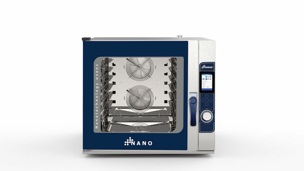 Piec konwekcyjno - parowy Nano Max 7 x GN 1/1 z ekranem dotykowym, systemem myjącym i sondą | Grafen NANO, 219034 1