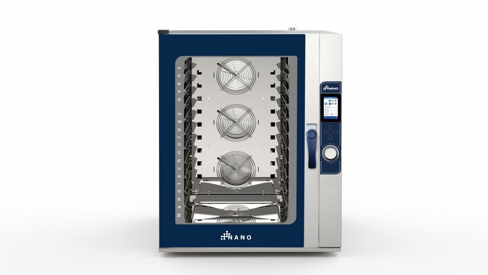 Piec piekarniczo - cukierniczy Nano Max Bakery 10 x 600 x 400 z ekranem dotykowym, systemem myjącym | Grafen NANO, 219225 1