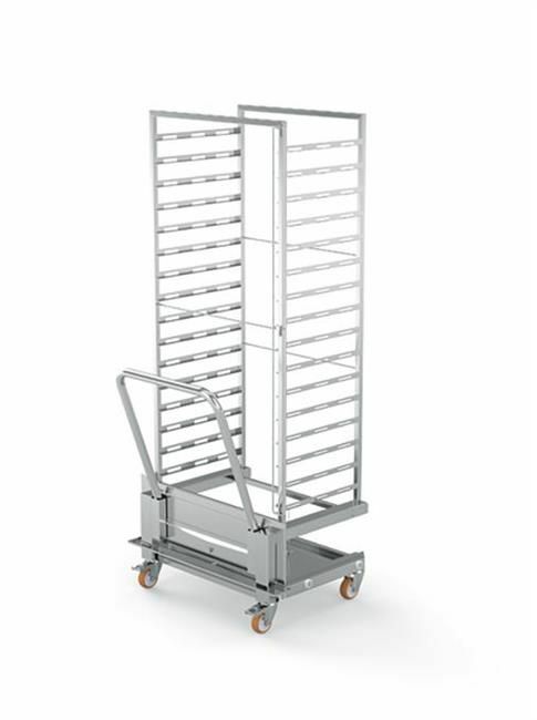 Dodatkowy wózek wjazdowy 20 x GN 2/1 lub 40 GN 1/1 do pieców Nano Max, Drive i Scroll | Grafen NANO, 219539 1