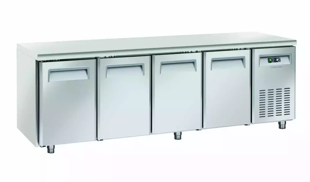 Stół chłodniczy Euronorm 4 drzwiowy, 800mm, na blachy 600x400mm | CoolHead, PA4100 1