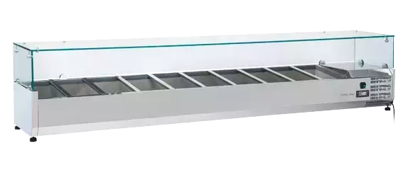Nadstawka chłodnicza GLASS TOP, 10x GN 1/3 | CoolHead, VRX22/38 1