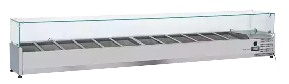 Nadstawka chłodnicza GLASS TOP, 12x GN 1/3 | CoolHead, VRX25/38 1