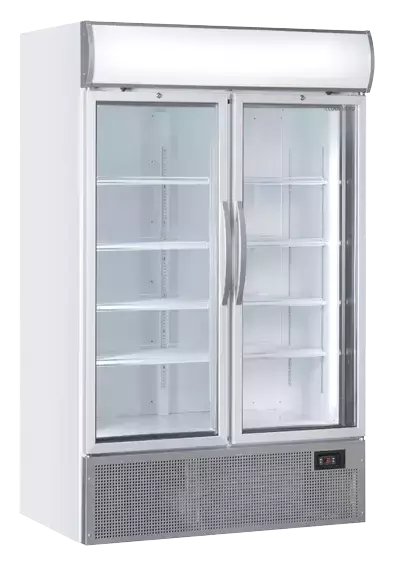 Witryna chłodnicza do napojów z panelem reklamowym 1000 l | CoolHead, TKG1000H 1