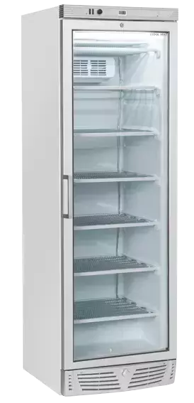 Szafa mroźnicza przeszklona biała 300 l | CoolHead, TNG390 1