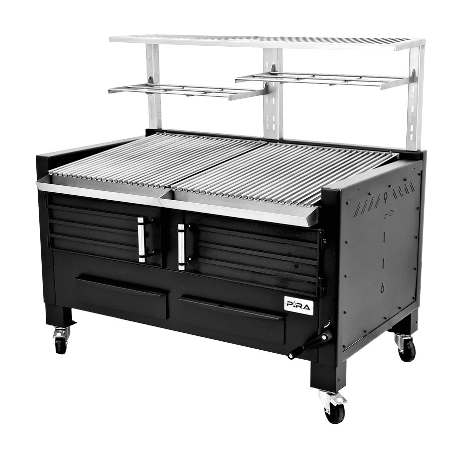 Grill węglowy BBQ M150 z regulacją wysokości rusztu, 1455x930 mm | Pira, 160.000 1