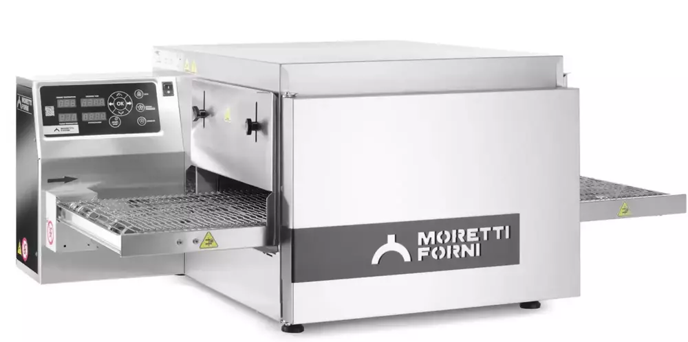 Elektryczny piec taśmowy T65 2 komory | Moretti Forni, MFMT65E2 1