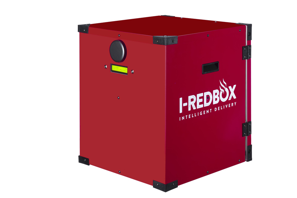 I-REDBOX Innowacyjny, podgrzewany box do dostawy pizzy | GiMetal, I-REDBOX3339 1