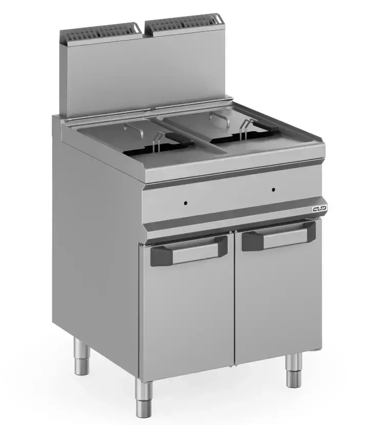 Frytownica gazowa, stołowa - 14l + 14l, Magistra Plus 700 | Grafen, GRMFRG77T 1