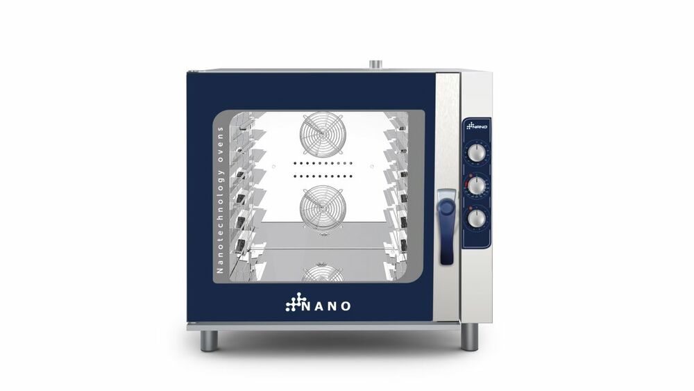 Piec konwekcyjno - parowy Nano Scroll 6 x GN 2/1 lub 12 x gn 1/1 sterowany manualnie | Grafen NANO, 219089 1