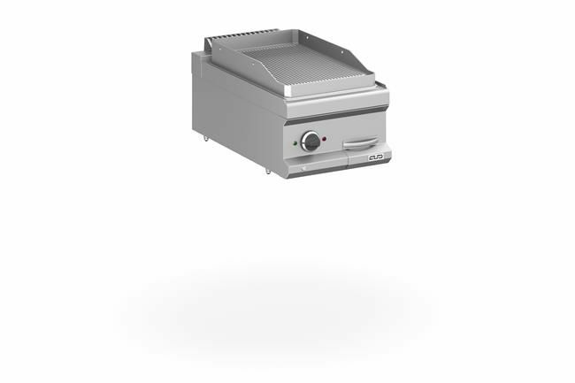 Płyta grillowa elektryczna, stołowa  400x700 - ryflowana,  Magistra Plus 700 | Grafen, GRMFTE74TR 1
