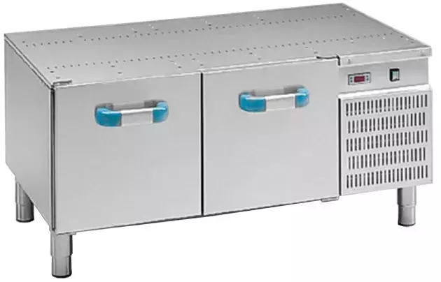Postawa chłodnicza pod urządzenia stołowe linii Minima 600, 1200x600 z 2 drzwi | MBM, BR2P6 1