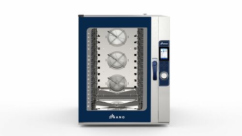 Piec konwekcyjno - parowy Nano Max 12 x GN 1/1 z ekranem dotykowym, systemem myjącym i sondą | Grafen NANO, 219027 1