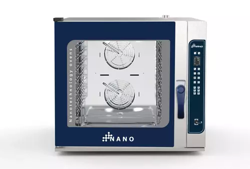 Piec konwekcyjno - parowy Nano Drive 7 x GN1/1 sterowany elektronicznie, z systemem myjącym i z sondą | Grafen NANO, 219157 1