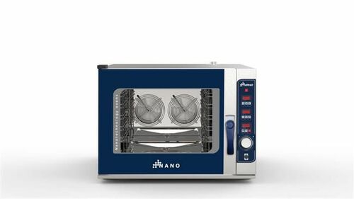 Piec konwekcyjno - parowy Nano Drive 5 x GN1/1 sterowany elektronicznie, z systemem myjącym i z sondą | Grafen NANO, 219171 1