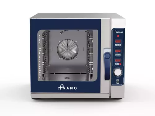 Piec konwekcyjno - parowy Nano Drive 5 x GN 2/3 sterowany elektronicznie, z systemem myjącym i z sondą | Grafen NANO, 219195 1