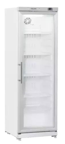 Szafa chłodnicza przeszklona 400 l, biała | CoolHead, CRG4 1