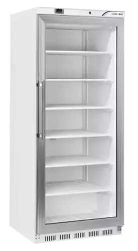 Szafa zamrażalnicza przeszklona GN 2/1, 600 l, biała | CoolHead, QNG600 1