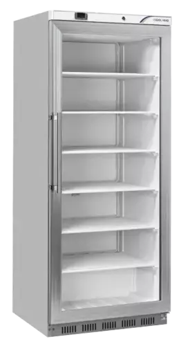 Szafa zamrażalnicza przeszklona GN 2/1, 600 l, stal nierdzewna | CoolHead, QNXG600 1