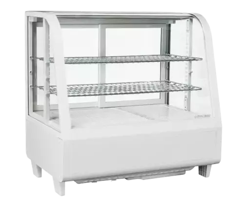 Witryna chłodnicza nastawna 100 l, biała | CoolHead, RC100W 1