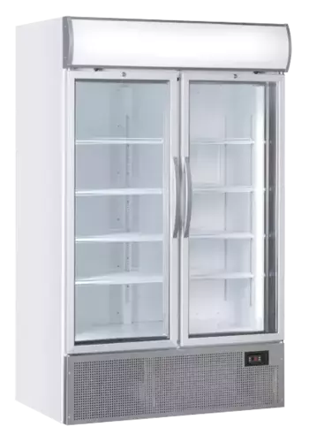 Witryna chłodnicza do napojów z panelem reklamowym 1000 l | CoolHead, TKG1000H 1