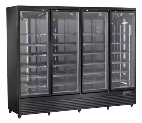 Witryna chłodnicza do napojów, czterodrzwiowa 2300 l | CoolHead, RCG2500B 1