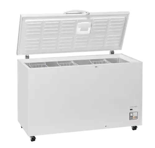 Mroźnia skrzyniowa biała z pełną pokrywą 500 l | CoolHead, CF508 1