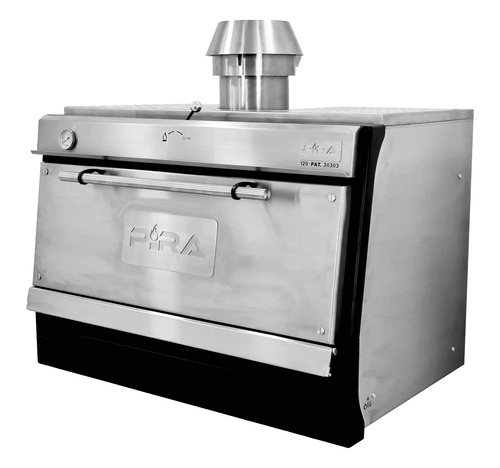Piec grillowy węglowy LUX 120 SD z drzwiami pełnymi, 1200x735 mm | Pira, 120.103 1