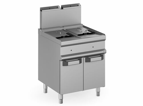 Frytownica gazowa z szafka - 14l + 14l,  Magistra Plus 700 | Grafen, GRMFRG77A 1