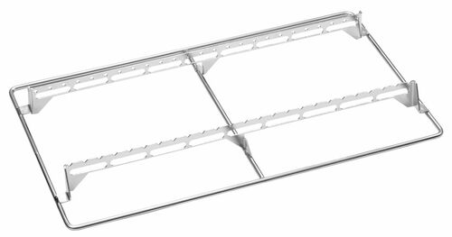 Ruszt na szpile do szaszłyków - 230 mm wykonany ze stali nierdzewnej GN 1/1 1