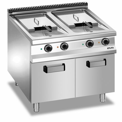 Frytownica elektryczna na szafce - 18l + 18l, Magistra Plus 900 | MBM, MFRE98A 1