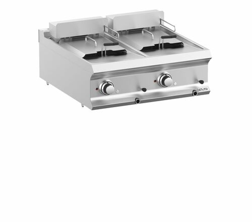 Frytownica elektryczna 2 x 12 l nastawna, linia DominaPro 700 | Grafen, GRFRBE77T 1