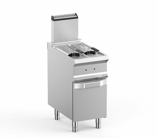 Frytownica gazowa 2x7l z szafką, linia DominaPro 700 | Grafen, GRFRG74A2V 1