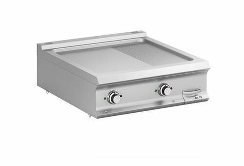 Płyta grillowa elektryczna 2/3 gładka 1/3 ryflowana podwójna nastawna linia Domina Pro 900 | MBM, FTBE98TLR 1