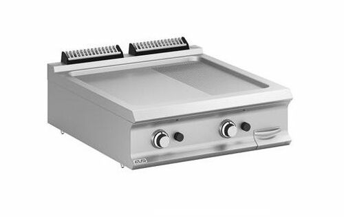 Płyta grillowa gazowa 2/3 gładka 1/3 ryflowana podwójna nastawna linia Domina Pro 900 | MBM, FTBG98TLR 1