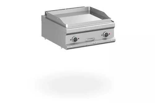 Płyta grillowa elektryczna, stołowa  700x700 - gładka, chromowana,  Magistra Plus 700 | Grafen, GRMFTE77TLC 1