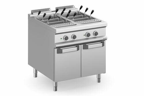 Urządzenie do gotowania makaronu i pierogów elektryczne, na szafce - 40l + 40l, Magistra 980 | MBM, MCPE98A 1